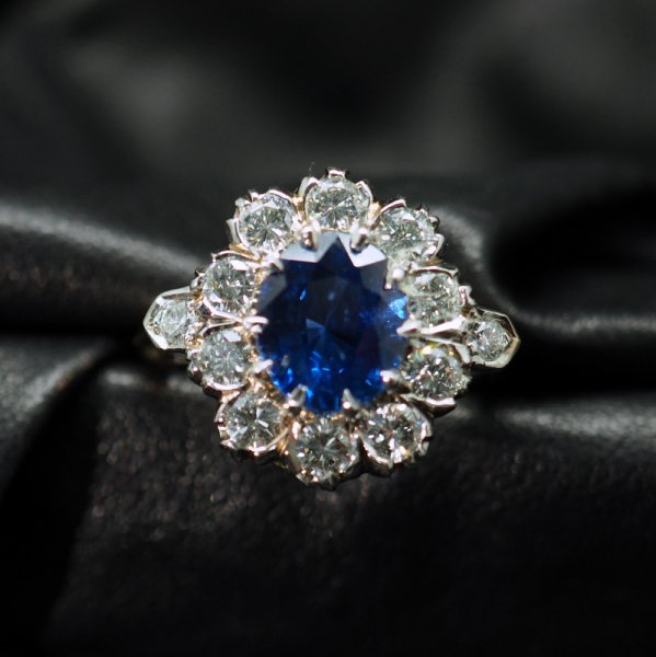 Bague pompadour diamant online
